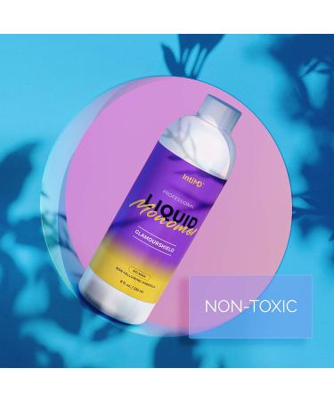 Professional TRUE-EMA Liquid Monomer 4 oz - MMA-Free Acrylic Formula | Non-Yellowing & Strong Adhesion for Nail Art Extension - Buy Online on GoSupps.com