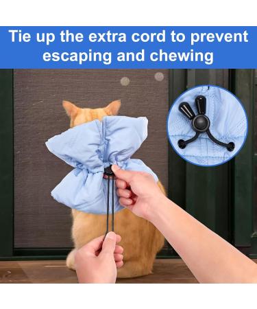 Cat Recovery Collar Soft Adjustable Cat Cone Warm and Waterproof Cat Cone Collars Recovery for Cat Kitten Small Dog After Surgery and Daily Use(Neck Girth 5.5"-9.8") (S(Weight 8kg)) - Buy Online on GoSupps.com