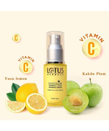 Buy Lotus Herbals WhiteGlow Vitamin C Face Serum | Brightening & Hydrating for Dull & Dry Skin International Shipping Available - Buy Online on GoSupps.com