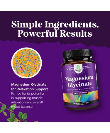 Bundle of High Absorption Magnesium Glycinate Capsules for Calming Sleep Plus Muscle Bone & Nerve Support and Extra Strength Mushroom Complex Capsules - 10X Lions Mane Mushroom Supplement - Buy Online on GoSupps.com
