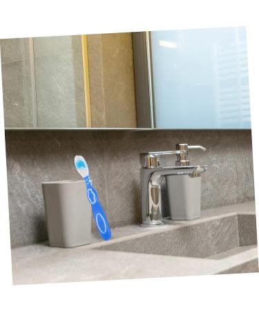 Fomiyes 30 Pth Prison Toothbrush - Travel-Friendly Small Toothbrushes for Prison & Everyday Use | 1 Pack with Large Brush Head (Blue - 3 Pack) - Buy Online on GoSupps.com