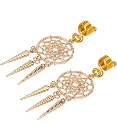 Tube de printemps d coratif de barbe dreadlock pour la vie quotidienne de mariage dor  - Buy Online on GoSupps.com