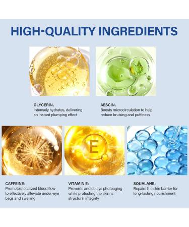 RSQQAV Instant Eye Tightener Cream Temporarily Lifts & Smooths The Appearance of Eyes - For A Visibly Refreshed & Youthful Look - Buy Online on GoSupps.com