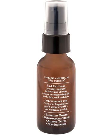 LINDI SKIN Face Serum Citrus - Ultimate Skin Relief & Moisture for Chemo Rash - Reduces Redness Rash & Itching (1 fl oz) - International Shipping Available - Buy Online on GoSupps.com