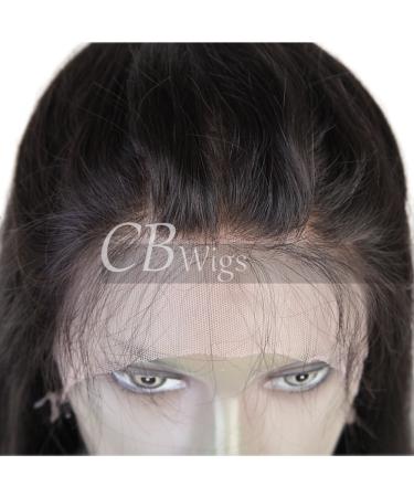 Shop CB Wigs Glueless Brazilian Remy 360 Lace Wig - 14 Inch 150% Density Natural Black | International Shipping - Buy Online on GoSupps.com