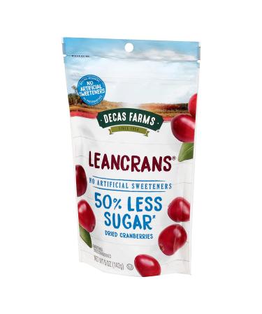Decas Farms LeanCrans Reduced Sugar Dried Cranberries - 5oz - Buy Online on GoSupps.com