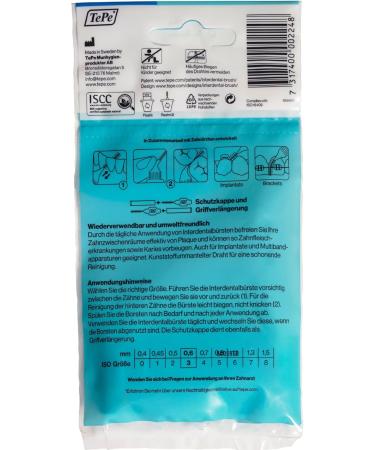 TePe Interdental Brush Size 3 - 8 Pieces | Best Single Size Pack for Efficient Dental Care - Buy Online on GoSupps.com