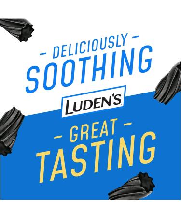 Luden's Throat Drops Deliciously Soothing Honey Licorice 30 Count Pack of 12 - Buy Online on GoSupps.com
