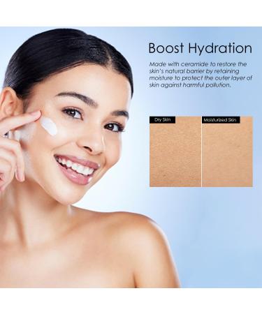 Zohra Minimalist Moisturizer Face Cream - Hydrating Vitamin C & E Cream for Dry Skin | Fragrance-Free Made in USA (1.7 Oz - Buy Online on GoSupps.com