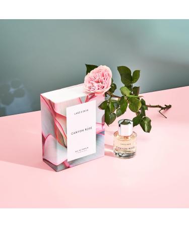 Lake & Skye Canyon Rose Eau de Parfum Spray - Vegan Cruelty Free & Synthetic Free 1.7 fl oz (50 ml) - Warm Floral and Vanilla 1.7 Fl Oz (Pack of 1) - Buy Online on GoSupps.com