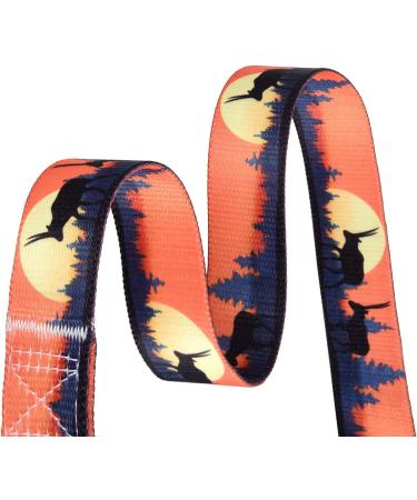 Mihqy Adjustable Soft Dog Collar - Bohemian Flowers & Geometric Design for Small Medium & Large Dogs (38-63 cm 2.5 cm Wide) - Buy Online on GoSupps.com