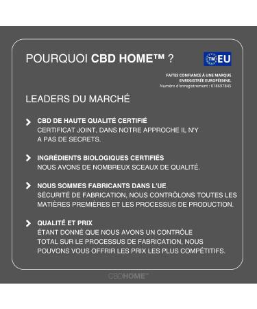 CBD HOME Oil - CBD Oil 10% Full Spectrum - 10ml - STRONG - 1000mg - Eco Based Coconut Oil & Hemp - 10% CBD Full Spectrum & Omega 3-6-9 - Made in EU - Buy Online on GoSupps.com