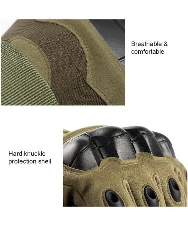 Bethspec Touch Screen Tactical Gloves for Men - Khaki, Medium - Buy Online on GoSupps.com