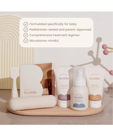 Diaper Rash Gift Set - 6-Piece Kit with 40% Zinc Oxide Ointment Cream Foam Cleanser & Wipes | Perfect Baby Gift - Shop Now - Buy Online on GoSupps.com