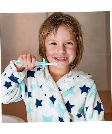 Minkissy 5-Pack Children's Toothbrush & Bite Toy Set | Soft Fur Detergent for Newborns & Milk Teeth Care - Buy Online on GoSupps.com