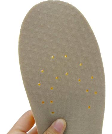 HappyStep Plantar Fasciitis Orthotic Insoles - Cushioned Arch Support, Heel Cushioning, Shock Absorption - UK Size 8-11 - Buy Online on GoSupps.com