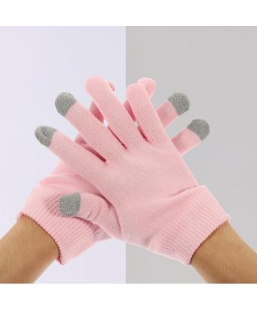 Beaupretty 1 Pair Pink Gloves Overnight Spa Gloves Moisturizing Gloves Overnight Hand Moisturizing Gloves Hand Caring Gloves for Women Lotion Moisturizing Gloves Care Casual Socks Gel - Buy Online on GoSupps.com