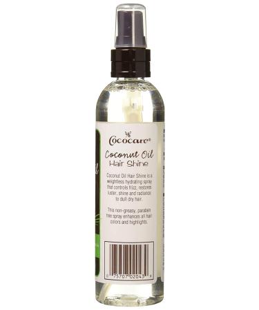 Cococare Coconut Oil Hair Shine 6 fl oz - Nourishing & Moisturizing Treatment - Buy Online on GoSupps.com