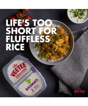 VEETEE Microwavable Basmati Rice Twin Pot 250 g (Pack of 12) - Buy Online on GoSupps.com