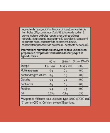  sodastream SODASTREAM Concentrates Pack of 6 Sugar-Free Grenadine Concentrates Up to 54 Litres of Drinks 440 ml - Buy Online on GoSupps.com
