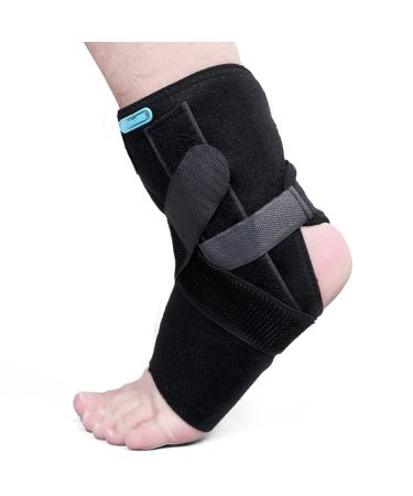 Ankle Brace with Detachable Splints for Sprained Ankle for Women and Men Ankle Support for Left Right Feet Sports Injury Recovered-Basketball Football Ankle Stabilizer Brace Foot Brace Plantar Fasciitis Relief Ankle Wrap Ankle Brace with Splints