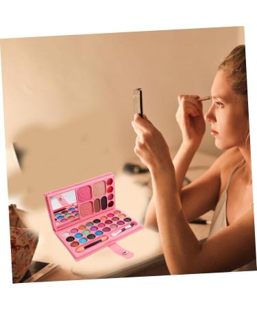 Didiseaon 33 Makeup Palette Eyeshadow Blush Pan Pink Cosmetic Girls Eye Shadow Child Make up Powder Eye Shadow - Buy Online on GoSupps.com