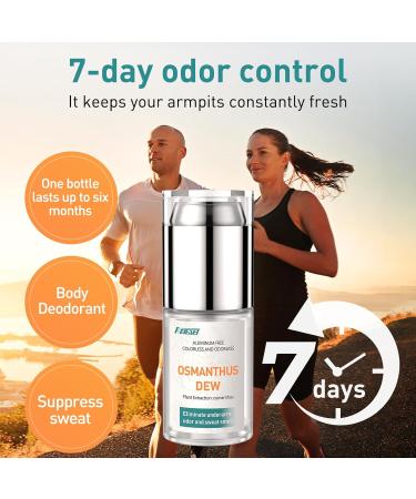 Natural Deodorant for Women & Men Body Deodorant 7 Day Odor Control Aluminum Free with Osmanthus Extracts Skin Safe Colorless and Odorless. Formula Rooted in China's Herbal Classic. Vanilla - Buy Online on GoSupps.com