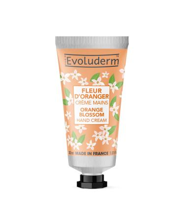 Evoluderm EVOLUDERM Orange Blossom Hand Cream 30ml 97% Naturally Derived Ingredients Vegan Made in France