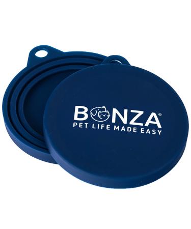 Bonza Pet Food Can Covers, Set of 2 Universal Silicone Can Lids for Dog or Cat Food Can Covers, BPA Free, Food Safe, Dishwasher Safe