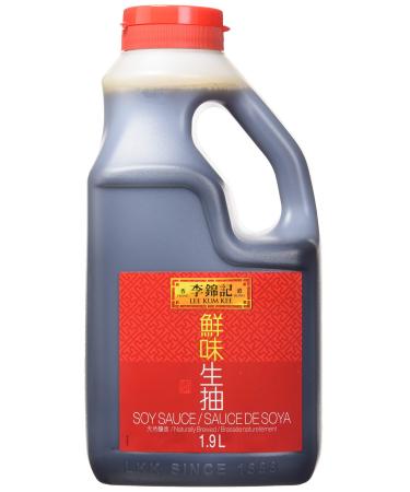 Lee Kum Kee Soy Sauce, 64 oz plastic bottle, Original, 1.0 Count