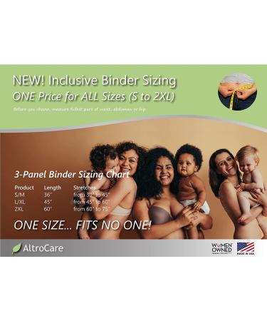 AltroCare 3 Panel Postpartum Abdominal Binder & Belly Band - Size S/M (30-45) | Pack of 1 - Buy Online on GoSupps.com
