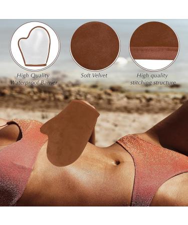 Tanning Glove Self Tanning Glove Self Tanning Glove Self Tanning Mitt Applicator Tanning Glove for Self-Tanning and Exfoliating - Buy Online on GoSupps.com