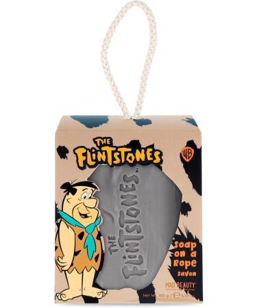 MAD Beauty Fred Soap On A Rope | Warner Brothers Flinstones | Cedarwood & Lime | Perfect Gift for Guests & Adorable Bathroom D cor - Buy Online on GoSupps.com