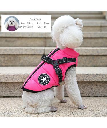Buy Pink XL Dog Jacket & Sports Vest for Small Dogs - Warm Winter Coat for Pets & Cats - Buy Online on GoSupps.com