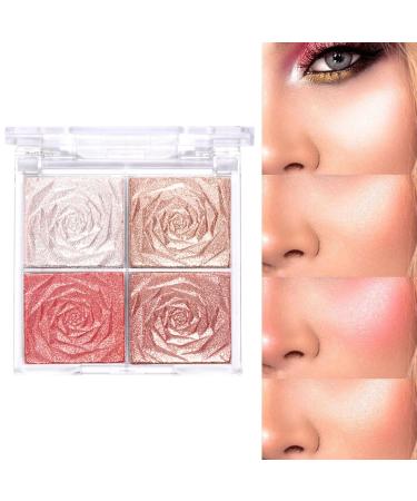 Durable 4 Color Highly Pigmented Eye Shadow Palette - Natural Makeup Cosmetics - Buy Online on GoSupps.com
