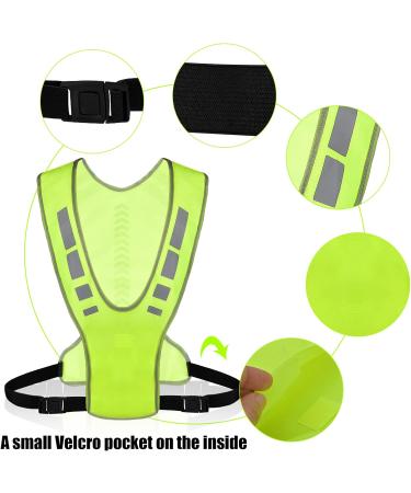 Tibapla Reflective Running Vest - Breathable Reflector Vest for Jogging Cycling & Hiking | Lightweight Safety Gear for Women Men & Kids - Buy Online on GoSupps.com