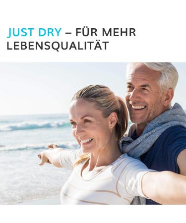 Dr. Biechele Just Dry Antiperspirant - Long-Lasting Medical Sweat Protection - 50ml - Perfume & Alcohol-Free - Buy Online on GoSupps.com