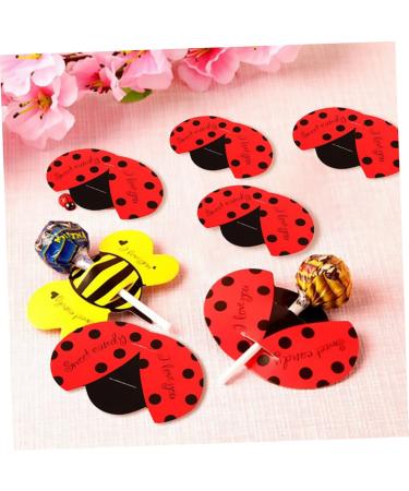 Zerodeko Chinese Topper 150pcs Lollipop Decorative Cards Paper Card Lollipop Wrapping Card Tape Dispenser Cute Hawaiian Flower Sunglasses Packaging Decorative Lollipop Decorations Cartoon - Buy Online on GoSupps.com