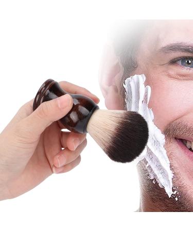 Premium Wooden Handle Shaving Brush | Soft Hair Barber Brush for Easy Shaving Foam Application | High-Quality Beard Grooming Tool for Men - Buy Online on GoSupps.com