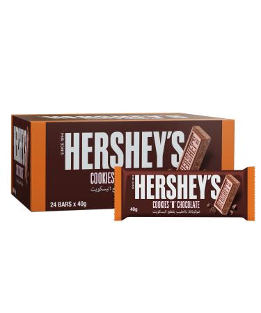 Hershey's Hershey's Cookies N Chocolate Cookies 40 g (Pack of 24)