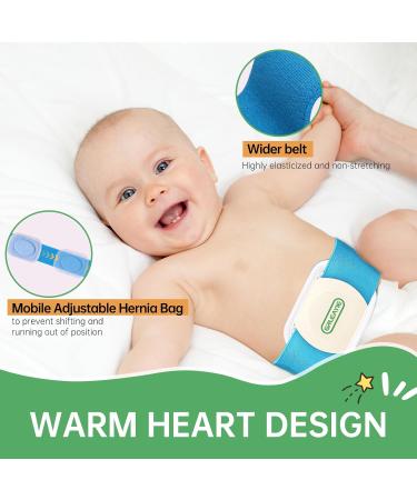 Umbilical Hernia Belt for Babies | Adjustable Infant Belly Button Support | Newborn Abdominal Belt Truss - Large - Buy Online on GoSupps.com
