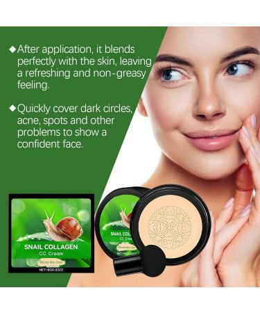  G n rique Cushion Foundation Gentel Daily Concealer Lightweight Moisture Cushion CC Cream 18 g Tone Blend for Dry Oily Sensitive Skin Touch-Up Natural Radiant Finish - Buy Online on GoSupps.com