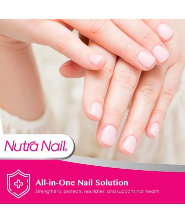 Nutra Nail Triple Power Gel Treatment 3-in-1 0.50 Fl Oz - Protective, Nourishing, Strengthening Lacquer for Weak Nails - Buy Online on GoSupps.com