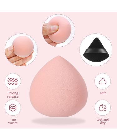 Smilcloud 4 Pcs Ultra Soft Makeup Sponges & Powder Puffs Set - Buy Online on GoSupps.com