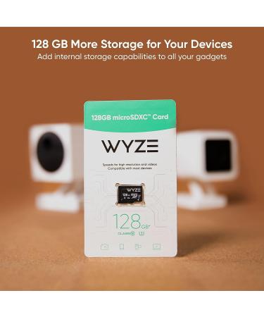 Wyze 128GB MicroSDXC Card Class 10 - Expandable Storage, Black - Buy Online on GoSupps.com