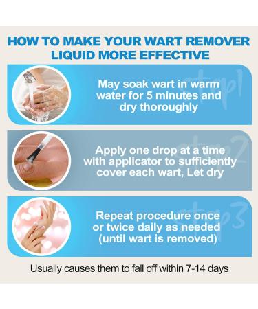 Fast Action Liquid Wart Gel - Maximum Strength Salicylic Acid Treatment for Warts Corns and Calluses - Fast-Acting Freeze Off Solution for All Wart Types - Buy Online on GoSupps.com