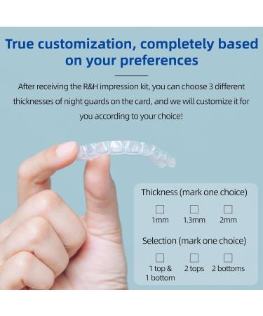 Customized Night Guard | Easy Protection for Restful Sleep | 1.3MM White | International Shipping Available - Buy Online on GoSupps.com