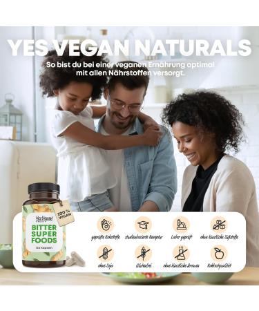 Bitter Fabrics Capsules - 120 Vegan Capsules with 11 Natural Herbs | Ginger Dandelion Turmeric & More | Enhance Digestion & Wellness - Buy Online on GoSupps.com