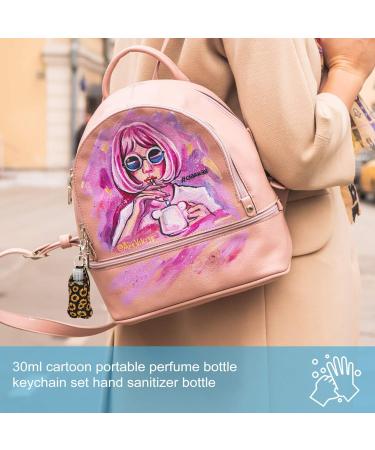 Holder Keychain 36pcs Empty Hand Soap Dispenser Holder Keychain Portable Travel Bottles Refillable Empty Bottles with Clips for Travels Outdoor Travel Container - Buy Online on GoSupps.com