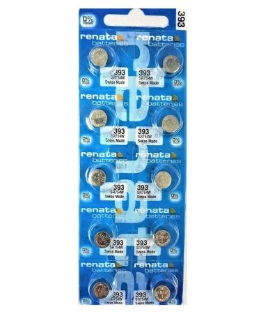 Renata Non-Rechargeable Battery Watch Single Cell Silver Oxide 80 Mah 1.55 V Sr48 Flat Top 7.9 Mm Rohs Compliant: Na - 393